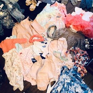 Baby girl clothes incl. Burberry leggings